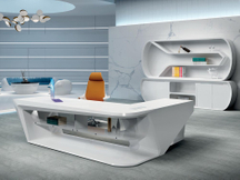 L shape office table for General manager