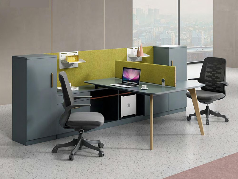Grey color Workstation for 2 people from China manufacturer - DANTE ...