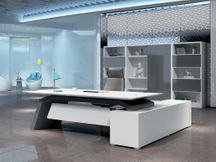 White office table for Ladies' Office 