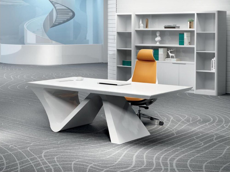 White HR office desk