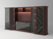 Luxury Bookcase for boss room 