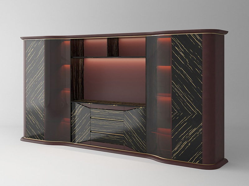 Luxury Bookcase for boss room 